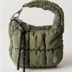 Free People Quilted Micro Pouch